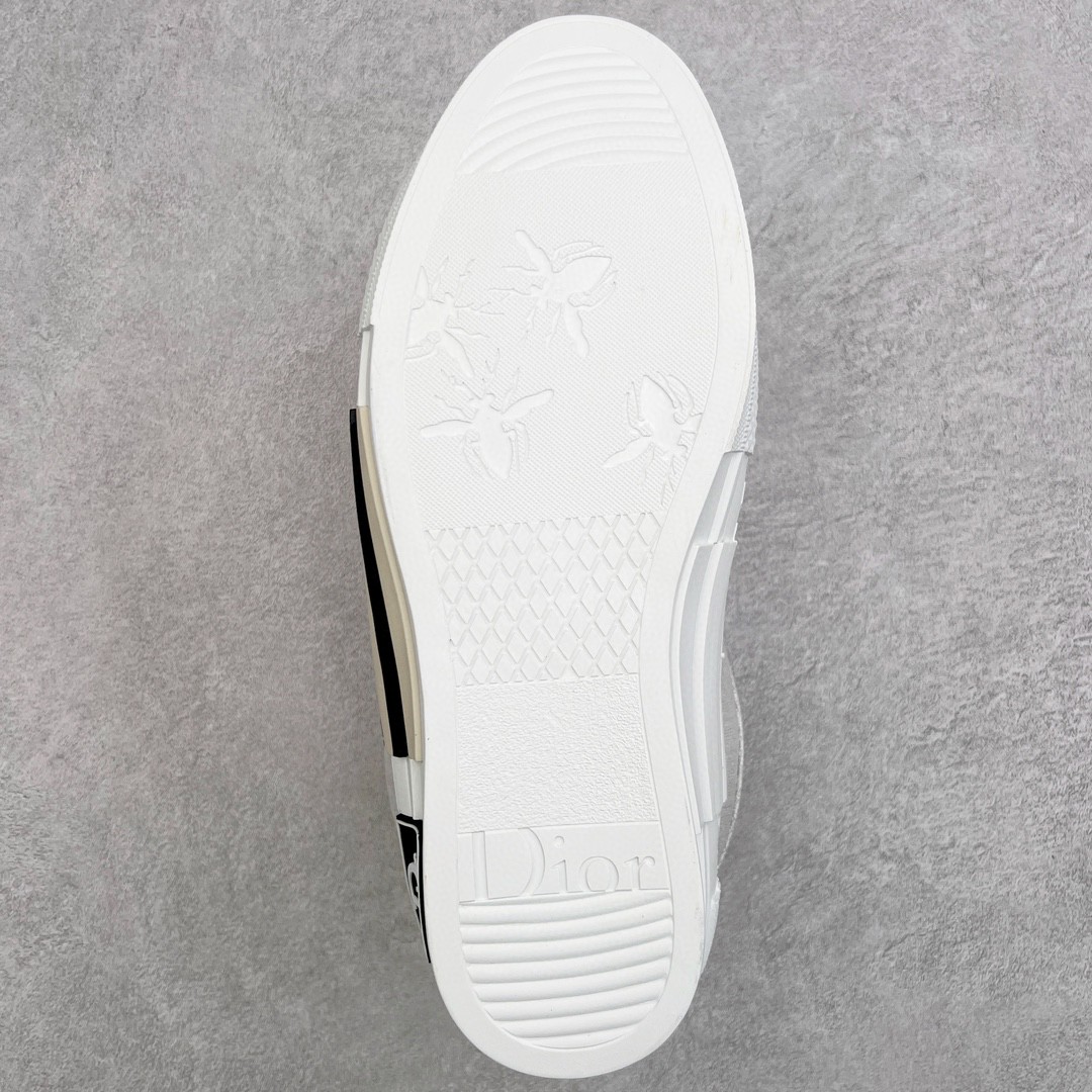 Dior 迪奥 B23 提花面料 Oblique 印花 低筒 休闲鞋 运动鞋 板鞋 男鞋 奶油白 3SN292ZUY_H800