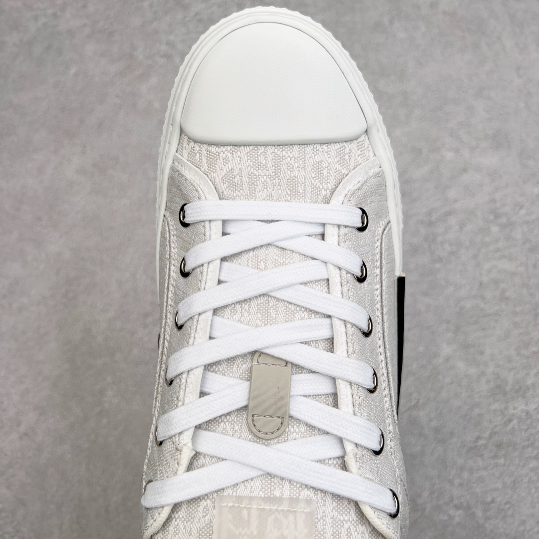 Dior 迪奥 B23 提花面料 Oblique 印花 低筒 休闲鞋 运动鞋 板鞋 男鞋 奶油白 3SN292ZUY_H800