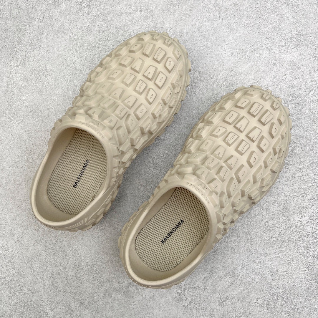 Balenciaga 巴黎世家 Defender 橡胶 轮胎鞋 老爹鞋 厚底鞋 男鞋 女鞋 米灰色 735252W3CV29700