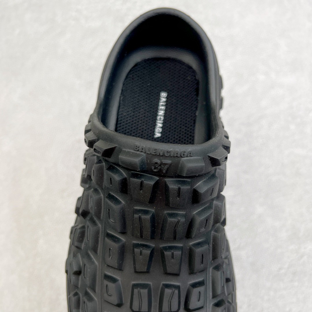 Balenciaga 巴黎世家 Defender 橡胶 轮胎鞋 老爹鞋 厚底鞋 男鞋 女鞋 黑色 735252W3CV21000