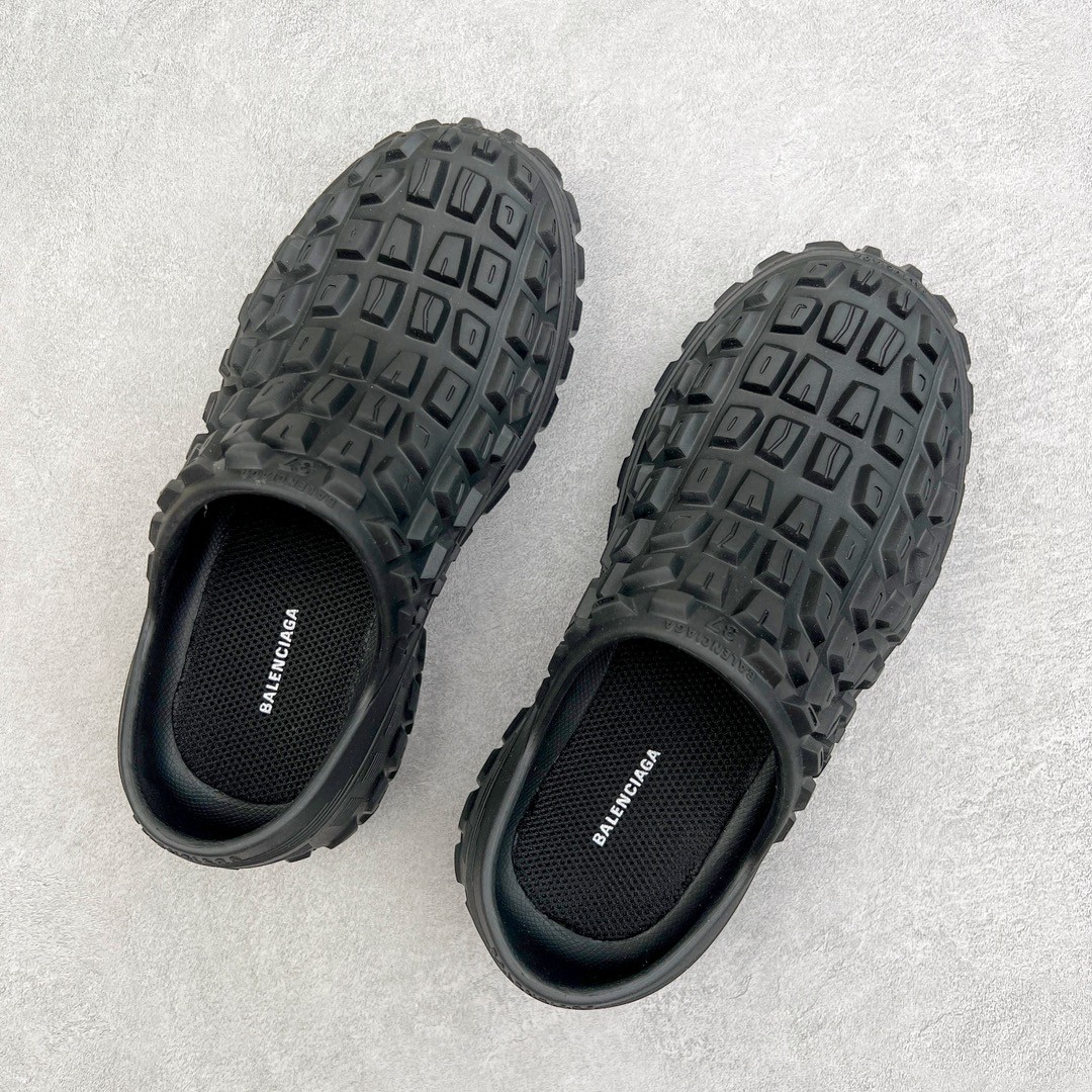 Balenciaga 巴黎世家 Defender 橡胶 轮胎鞋 老爹鞋 厚底鞋 男鞋 女鞋 黑色 735252W3CV21000