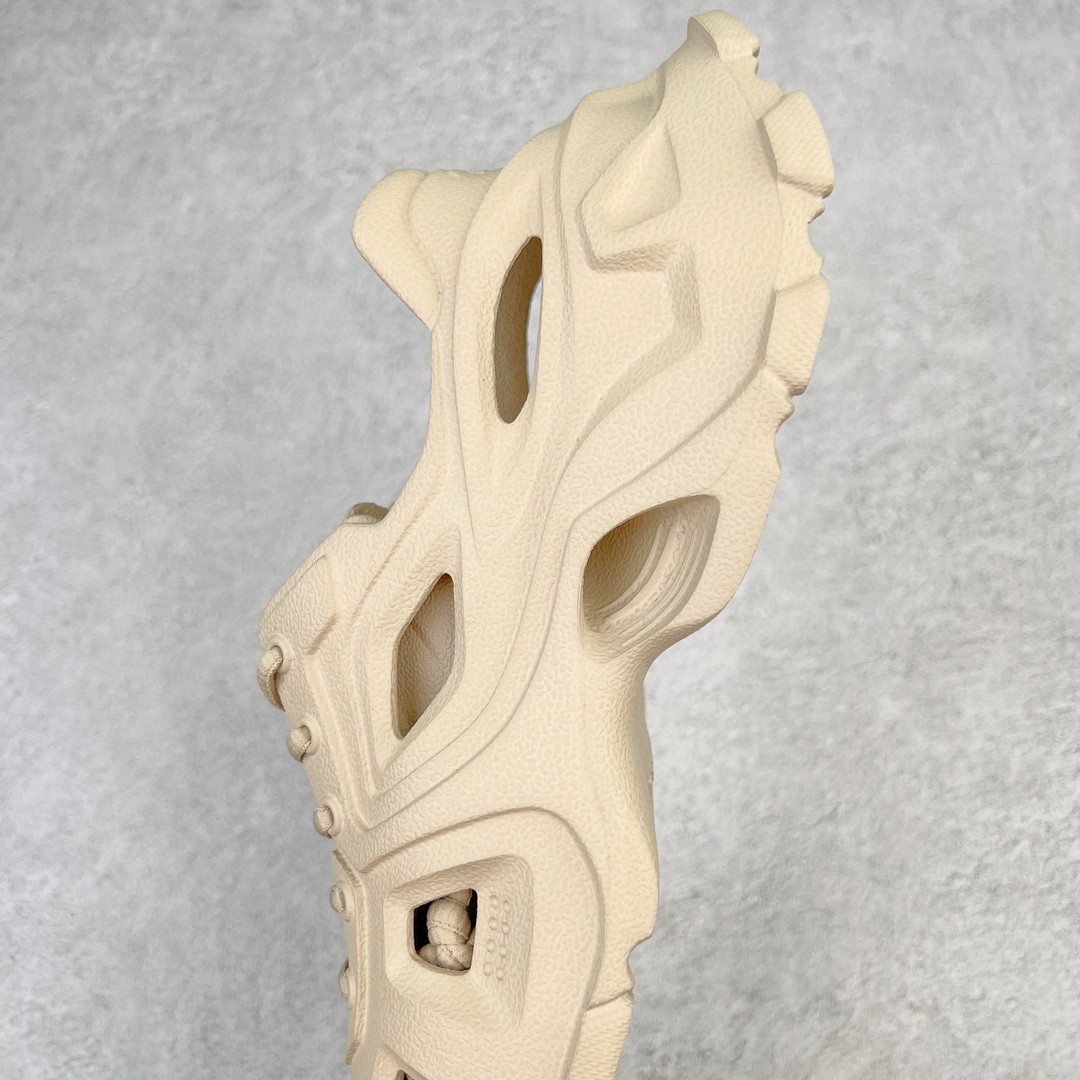 Balenciaga 巴黎世家 橡胶 包头厚底鞋 绑带 洞洞鞋 凉鞋 男女同款 米色 702421W3CES9300