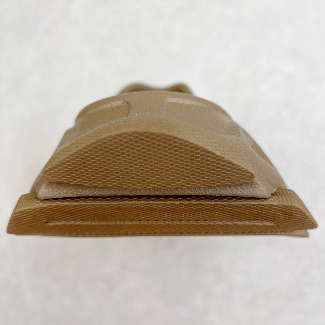 Balenciaga 巴黎世家 橡胶 包头厚底鞋 洞洞鞋 凉拖 拖鞋 男女同款 棕色 735249W3CES2000