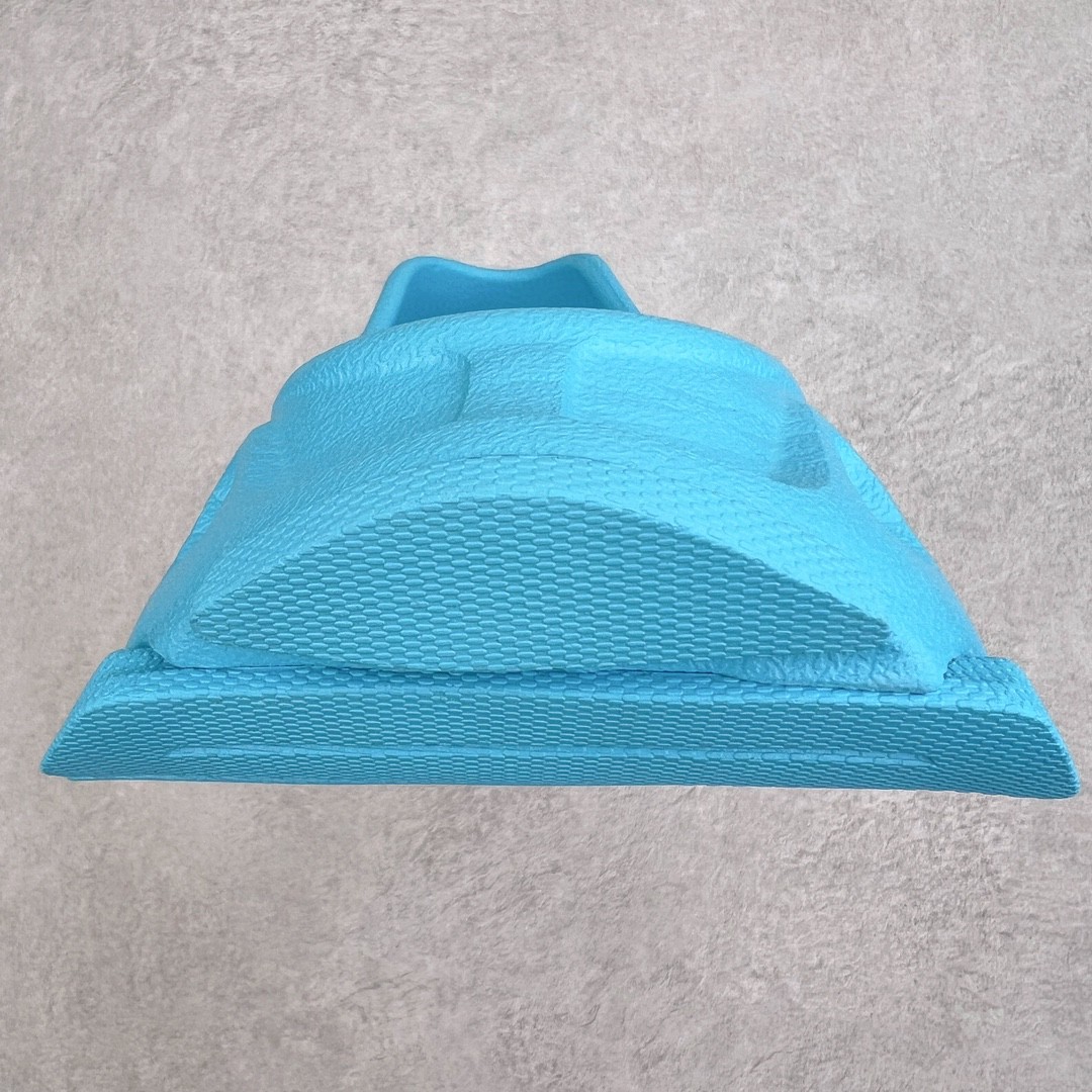 Balenciaga 巴黎世家 橡胶 包头厚底鞋 洞洞鞋 凉拖 拖鞋 男女同款 蓝色 735249W3CES4400