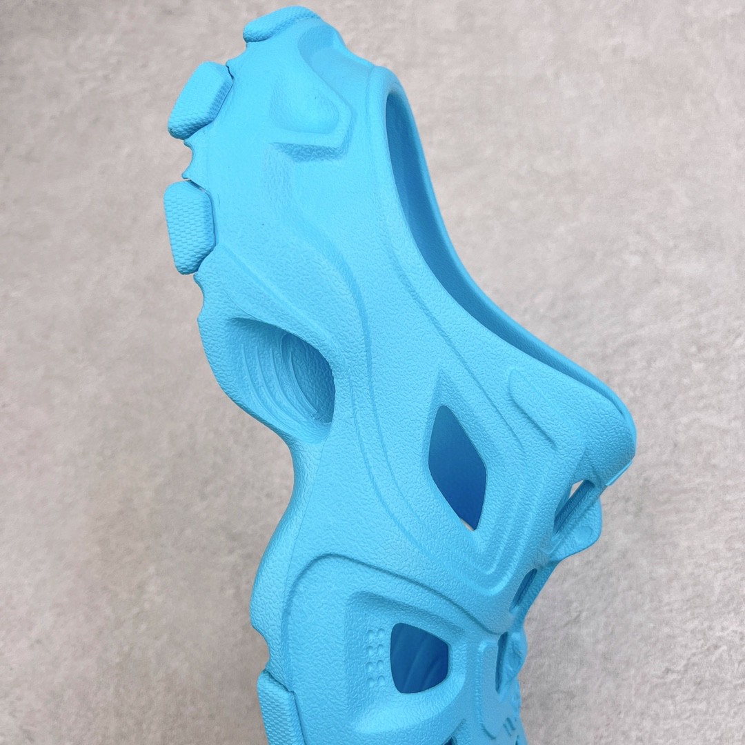 Balenciaga 巴黎世家 橡胶 包头厚底鞋 洞洞鞋 凉拖 拖鞋 男女同款 蓝色 735249W3CES4400