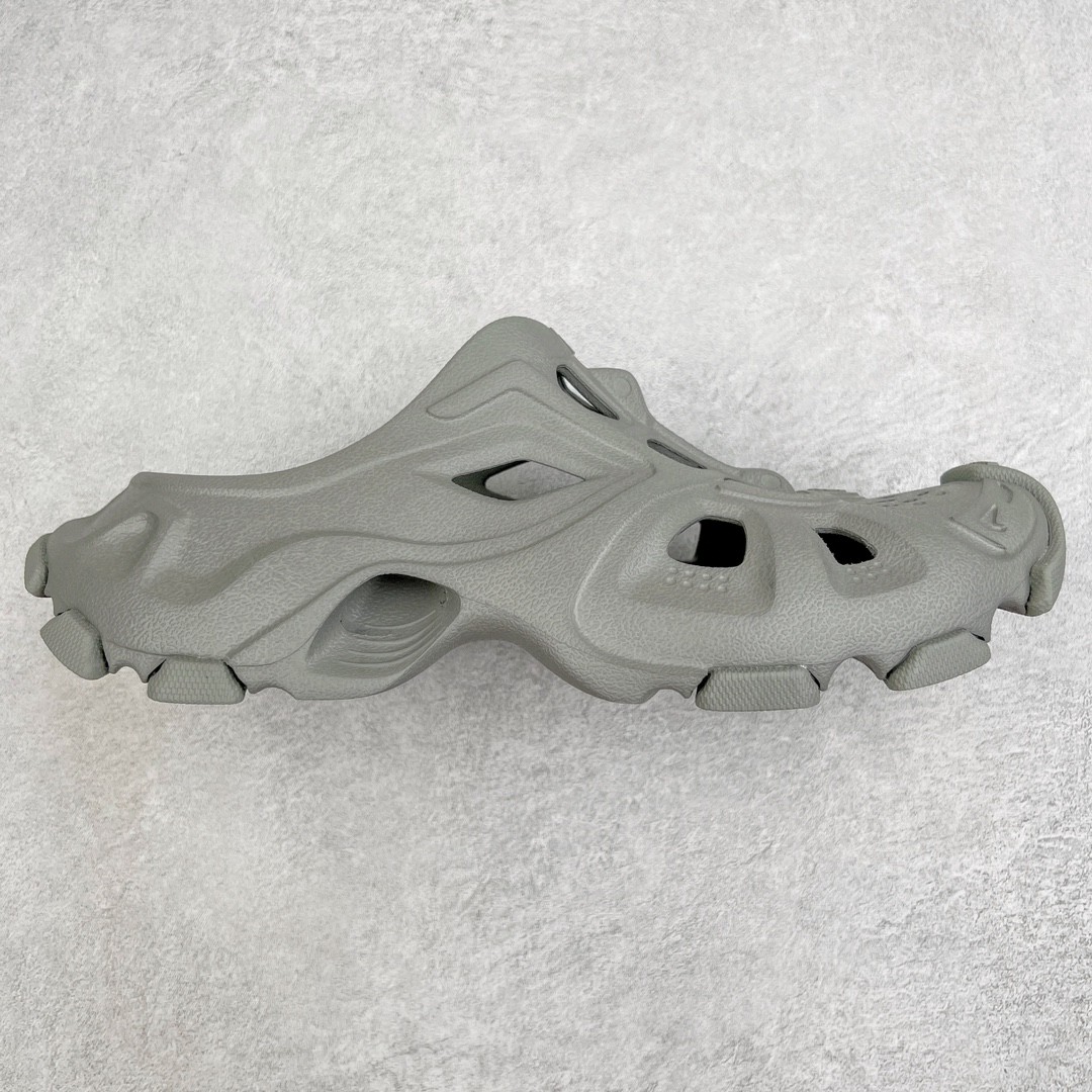 Balenciaga 巴黎世家 橡胶 包头厚底鞋 洞洞鞋 凉拖 拖鞋 男女同款 灰色 735249W3CES1200