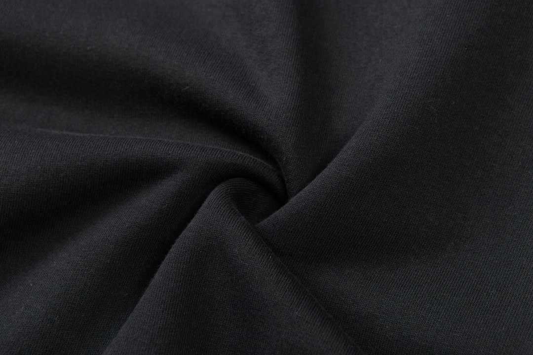 DIOR 迪奥 FW23 纯色Logo字母印花 套头 连帽卫衣 长袖 男女同款 黑色