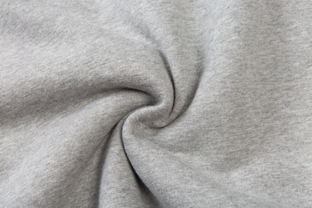 DIOR 迪奥 FW23 纯色Logo字母印花 套头 连帽卫衣 长袖 男女同款 灰色 343J691A0878-C870