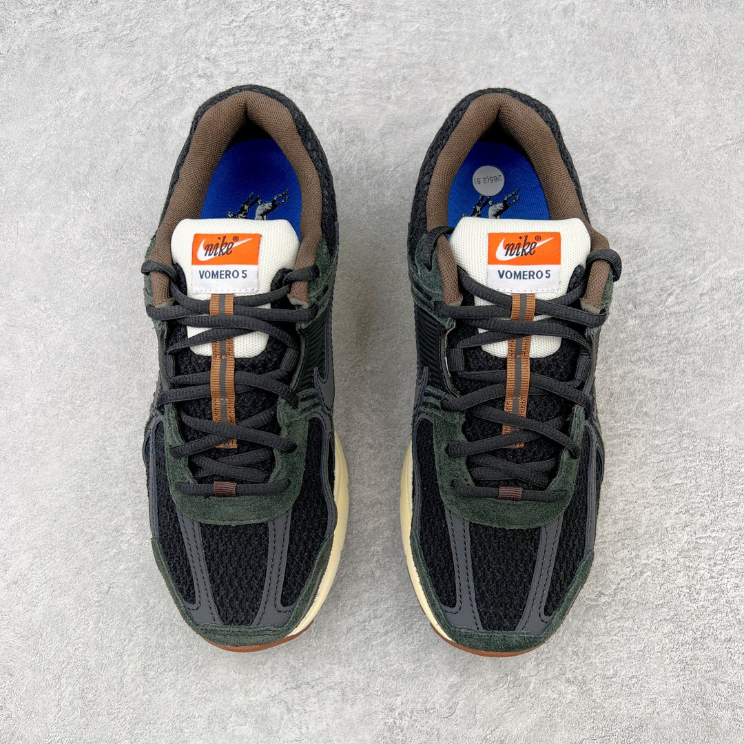 新版 Nike Air Zoom Vomero 5 Black Sesame 前后气垫 低筒 跑步鞋 运动鞋 男鞋 女鞋 波鞋 黑色 FD0533-010