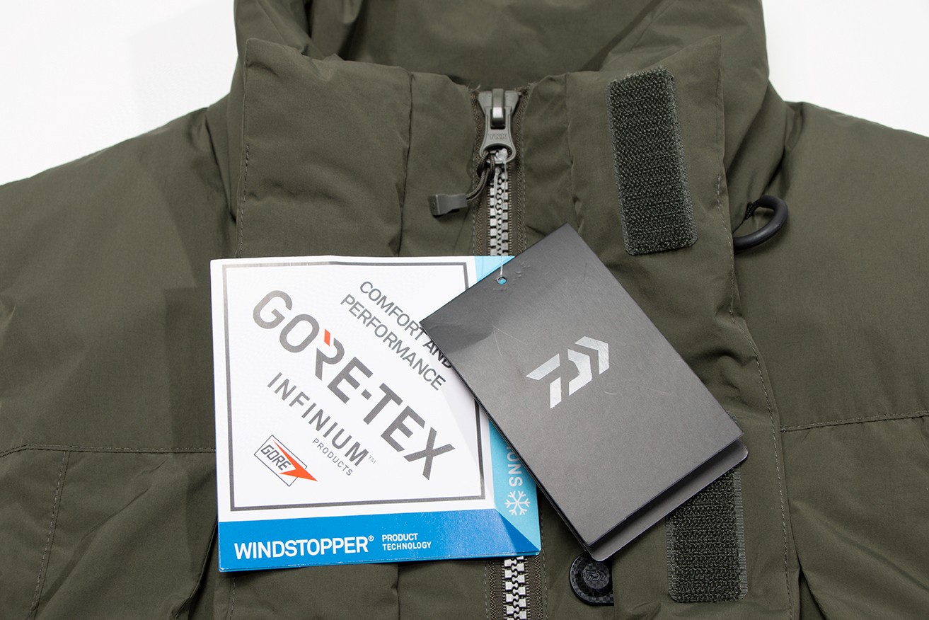 DAIWA PIER39 FW22 纯色立领双口袋含羽绒 马甲 外套 秋冬款 男款 黑色 绿色 卡其色