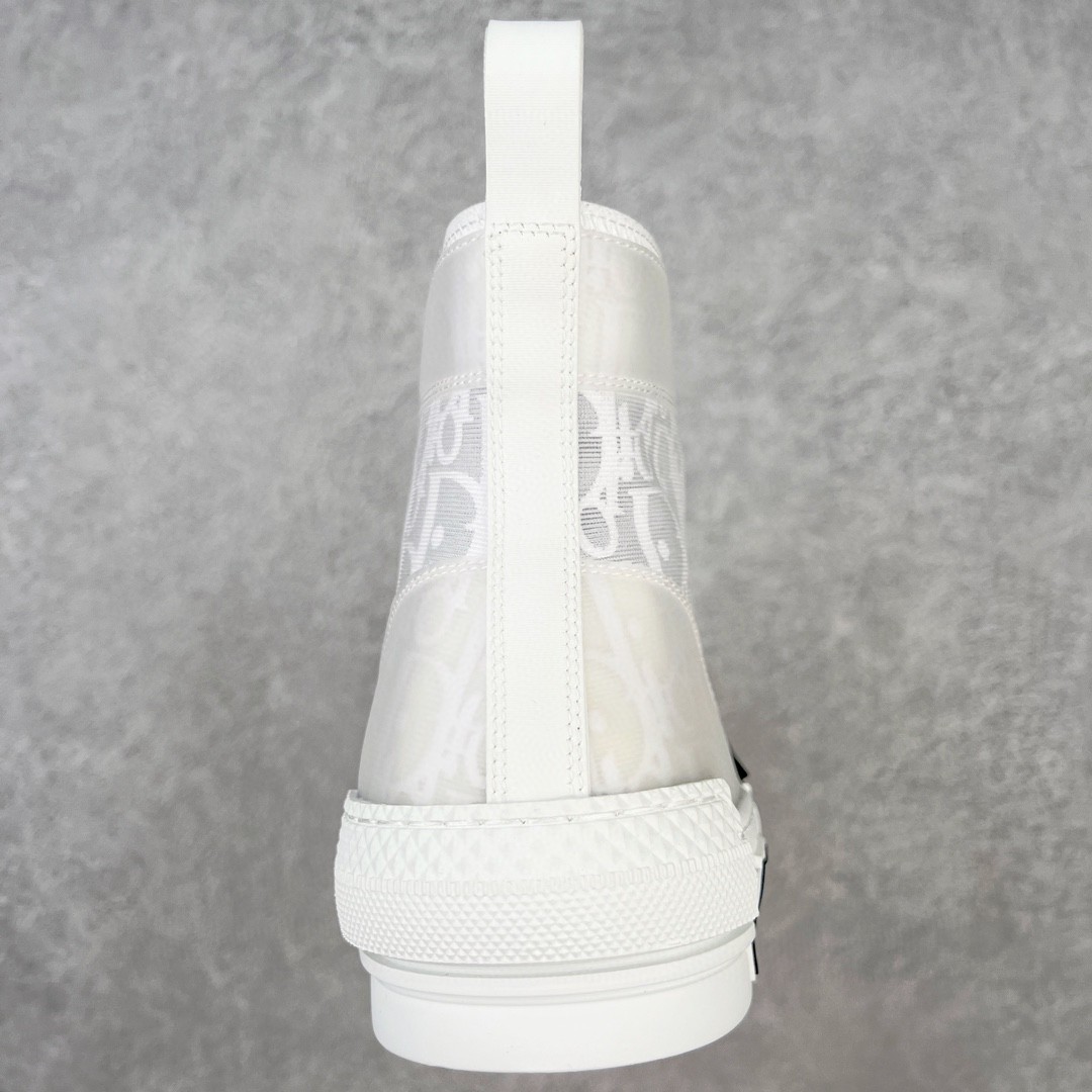 Dior 迪奥 B23 满印logo 高筒 休闲鞋 运动鞋 板鞋 男鞋 女鞋 白色 3SH118YNT_H000