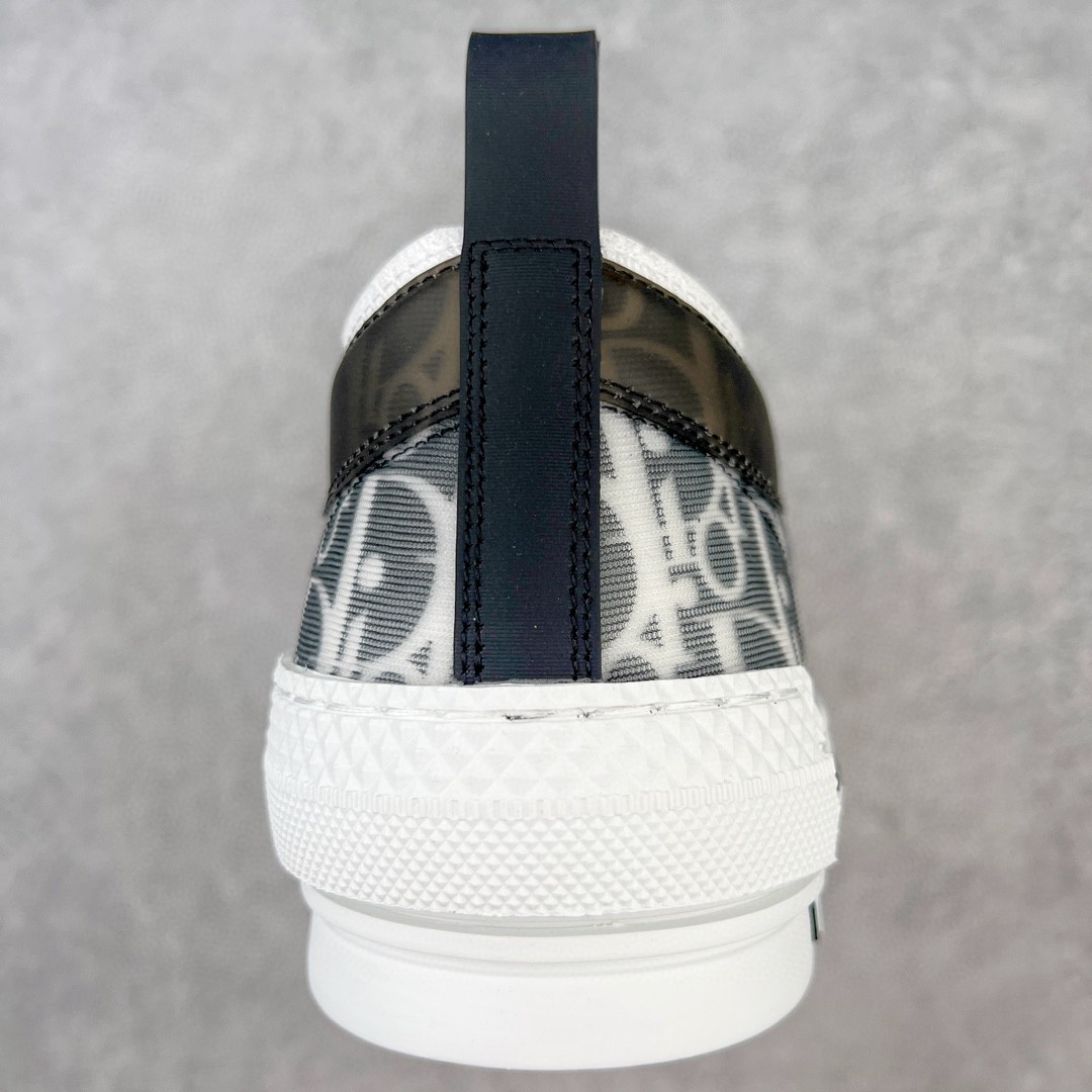 Dior 迪奥 B23 满印logo 低筒 休闲鞋 运动鞋 板鞋 男鞋 黑色 3SN249YJP_H961