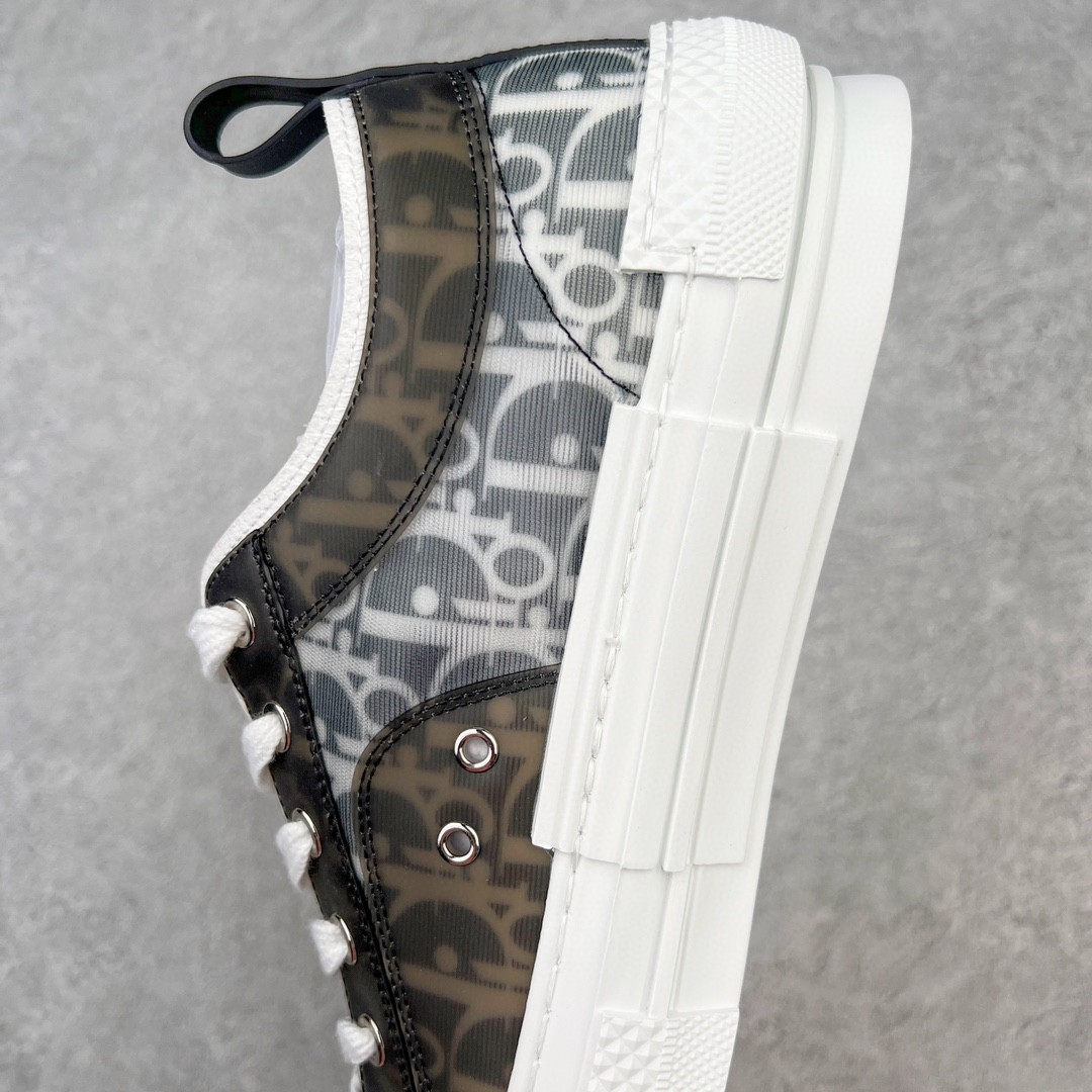 Dior 迪奥 B23 满印logo 低筒 休闲鞋 运动鞋 板鞋 男鞋 黑色 3SN249YJP_H961