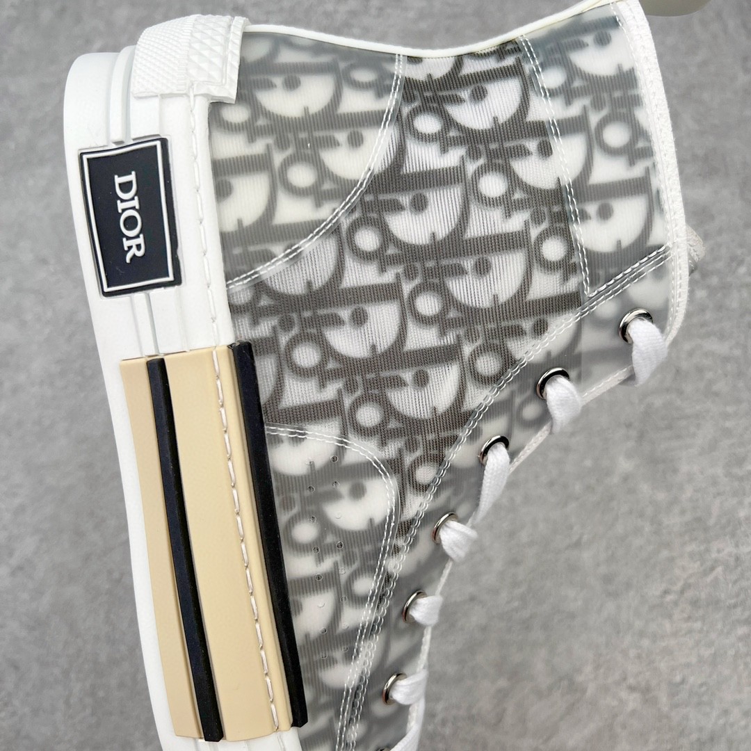 Dior 迪奥 Oblique B23 满印logo 高筒 休闲鞋 运动鞋 板鞋 男鞋 黑白