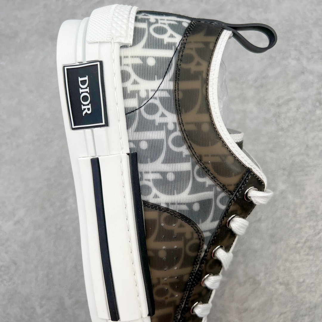 Dior 迪奥 B23 满印logo 低筒 休闲鞋 运动鞋 板鞋 男鞋 黑色 3SN249YJP_H961