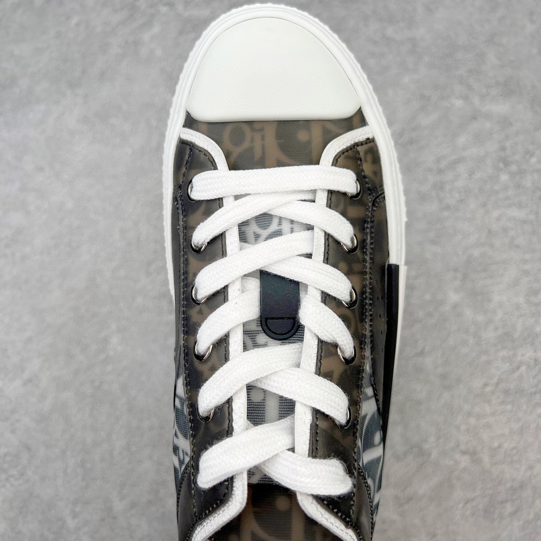 Dior 迪奥 B23 满印logo 低筒 休闲鞋 运动鞋 板鞋 男鞋 黑色 3SN249YJP_H961