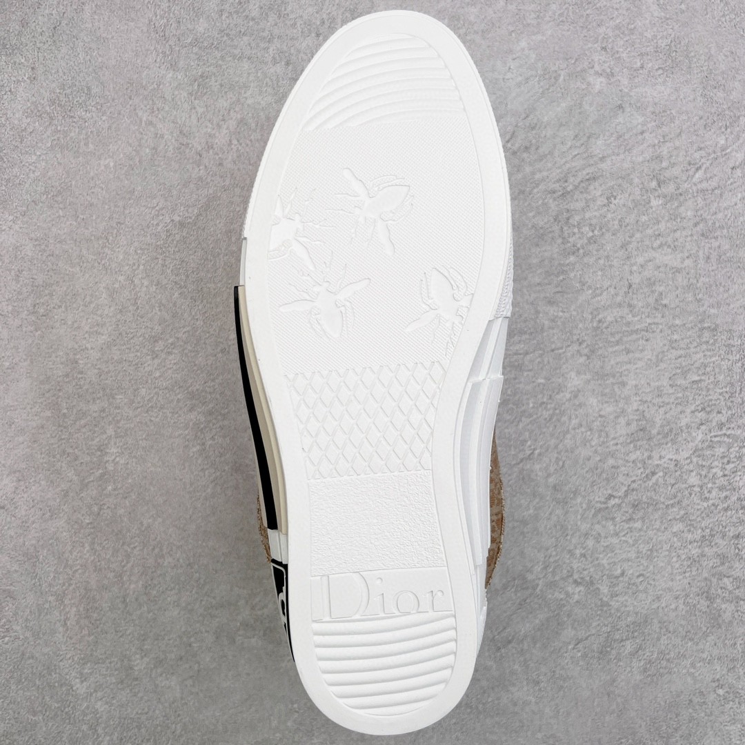 Dior 迪奥 B23 提花面料 Oblique 印花 低筒 休闲鞋 运动鞋 板鞋 男鞋 米色 3SN292ZUY_H100