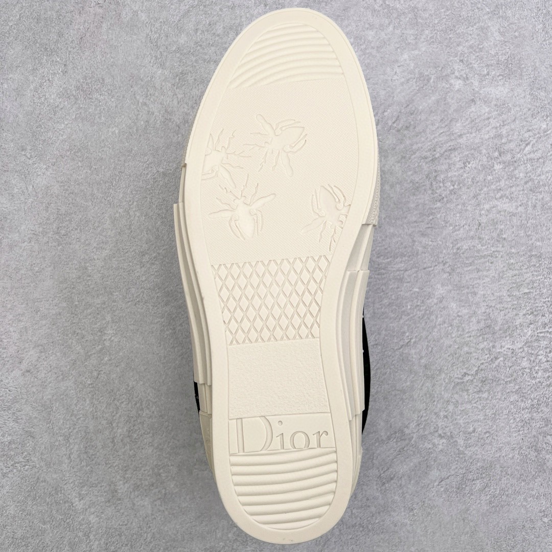 ERL Dior 迪奥 B23 帆布 徽标 低筒 休闲鞋 运动鞋 板鞋 男鞋 黑色 3SN292ZWC_H968