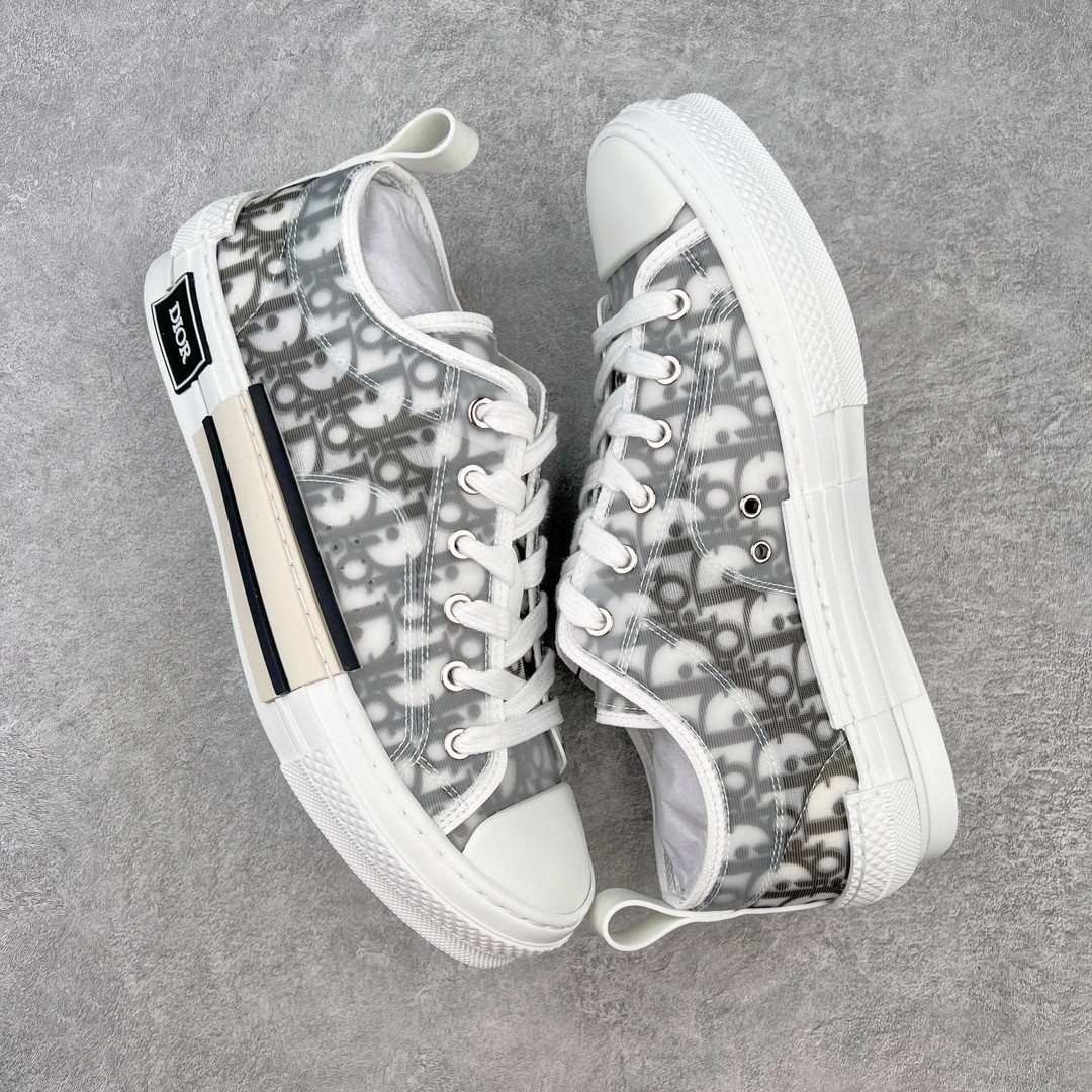 Dior 迪奥 B23 Oblique 满印logo 低筒 休闲鞋 运动鞋 板鞋 男鞋 黑白 3SN249YJP_H069