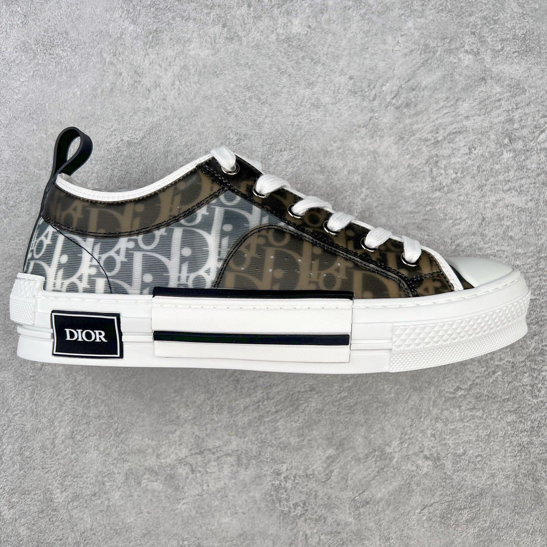 Dior 迪奥 B23 满印logo 低筒 休闲鞋 运动鞋 板鞋 男鞋 黑色 3SN249YJP_H961