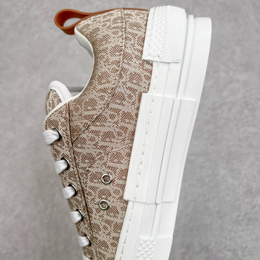 Dior 迪奥 B23 提花面料 Oblique 印花 低筒 休闲鞋 运动鞋 板鞋 男鞋 米色 3SN292ZUY_H100