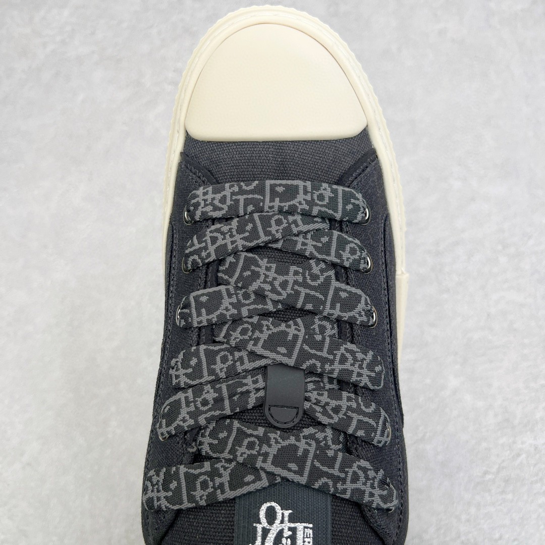 ERL Dior 迪奥 B23 帆布 徽标 低筒 休闲鞋 运动鞋 板鞋 男鞋 黑色 3SN292ZWC_H968