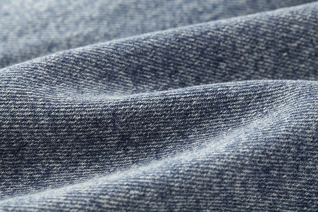 SAINT LAURENT YSL 圣罗兰 FW23 字母Logo刺绣 衬衫 牛仔衬衫 牛仔衣 秋冬款 蓝色