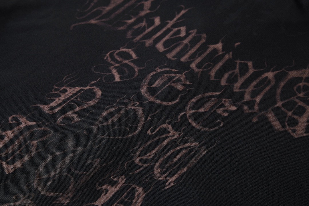 Balenciaga 巴黎世家 FW23 双头拉链做旧连帽卫衣 长袖 秋冬 男女同款 黑色 744444TOVD91055