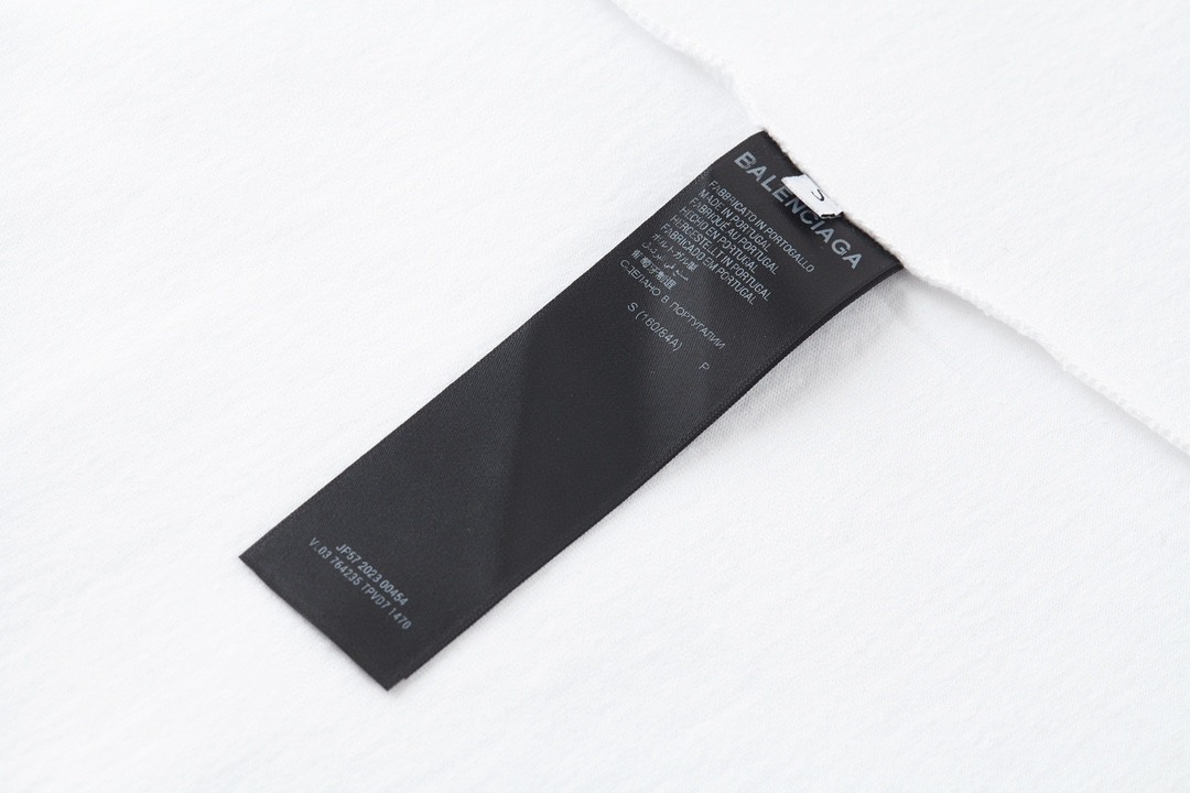 Balenciaga 巴黎世家 字母刺绣LogoT恤 长袖 卫衣  秋冬 白色 720250TPVD79065