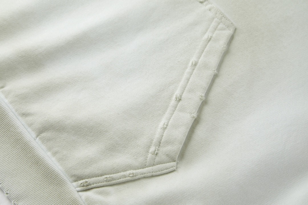 Balenciaga 巴黎世家 字母Logo印花 扎染破洞 连帽卫衣 长袖 秋冬 米白 742603TOVU7