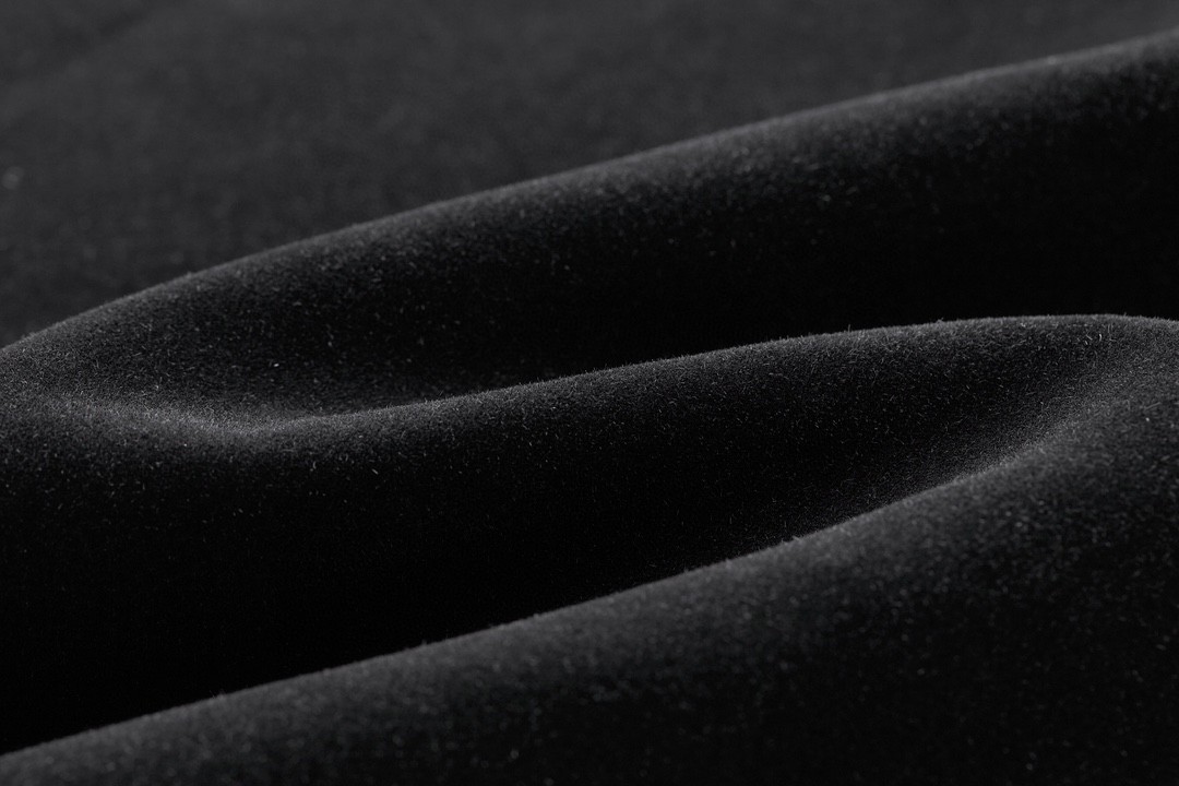 PRADA 普拉达 SS23 纯色三角徽标 天鹅绒衬衫 夹克 外套 长袖 男女同款 黑色 SC657-12HO-F0002-S-231