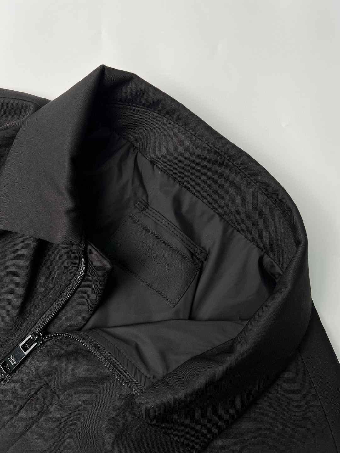 PRADA 普拉达 SS23 纯色三角徽标 夹克 外套 长袖 男女同款 黑色 SC640M-11QL-F0002