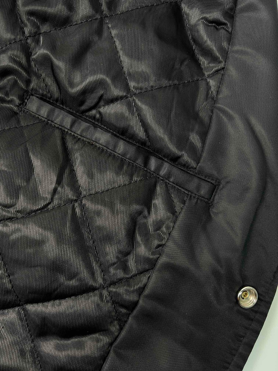 CELINE 赛琳 拼色字母印花飞行员夹克 棒球服 外套 秋冬款 男女同款 黑色 2W867532T-38NO