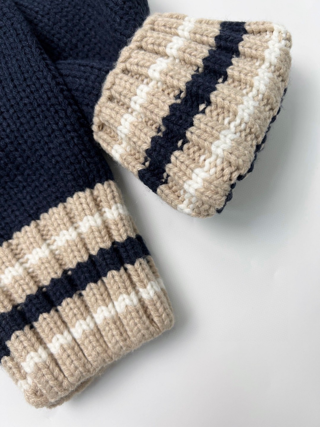 DIOR 迪奥 Denim Tears 联名款 字母印花拉链休闲高领针织开衫 毛衣 针织衫 长袖 秋冬款 米色 393M430AT697-C187