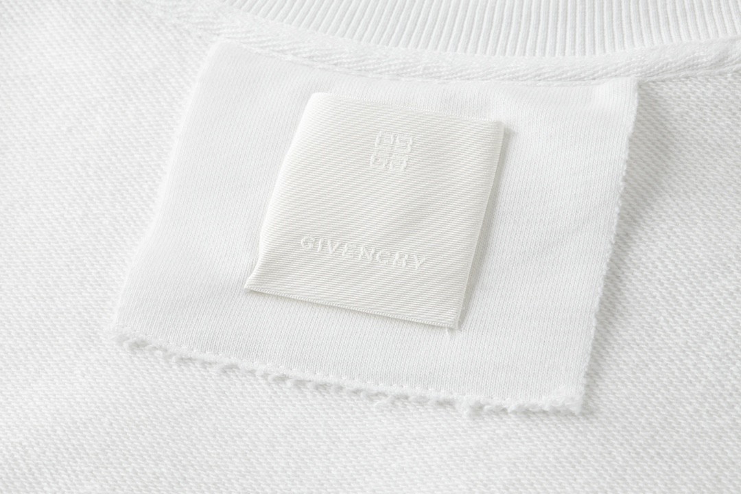 Givenchy 纪梵希 FW23 字母Logo印花圆领 卫衣 套头 长袖 秋冬款 白色