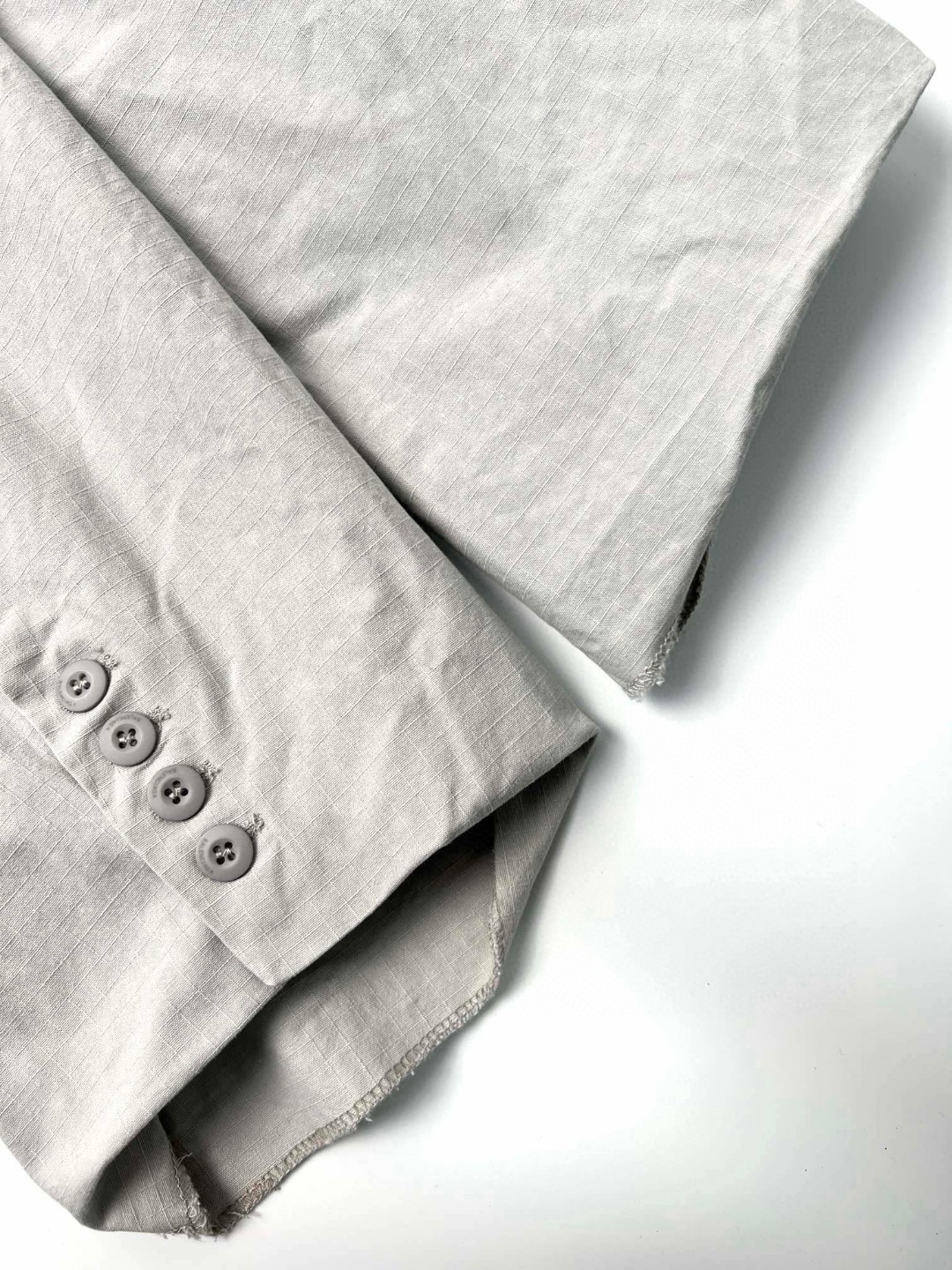 Balenciaga 巴黎世家 格纹袖标西装 外套 长袖 秋冬 灰色 