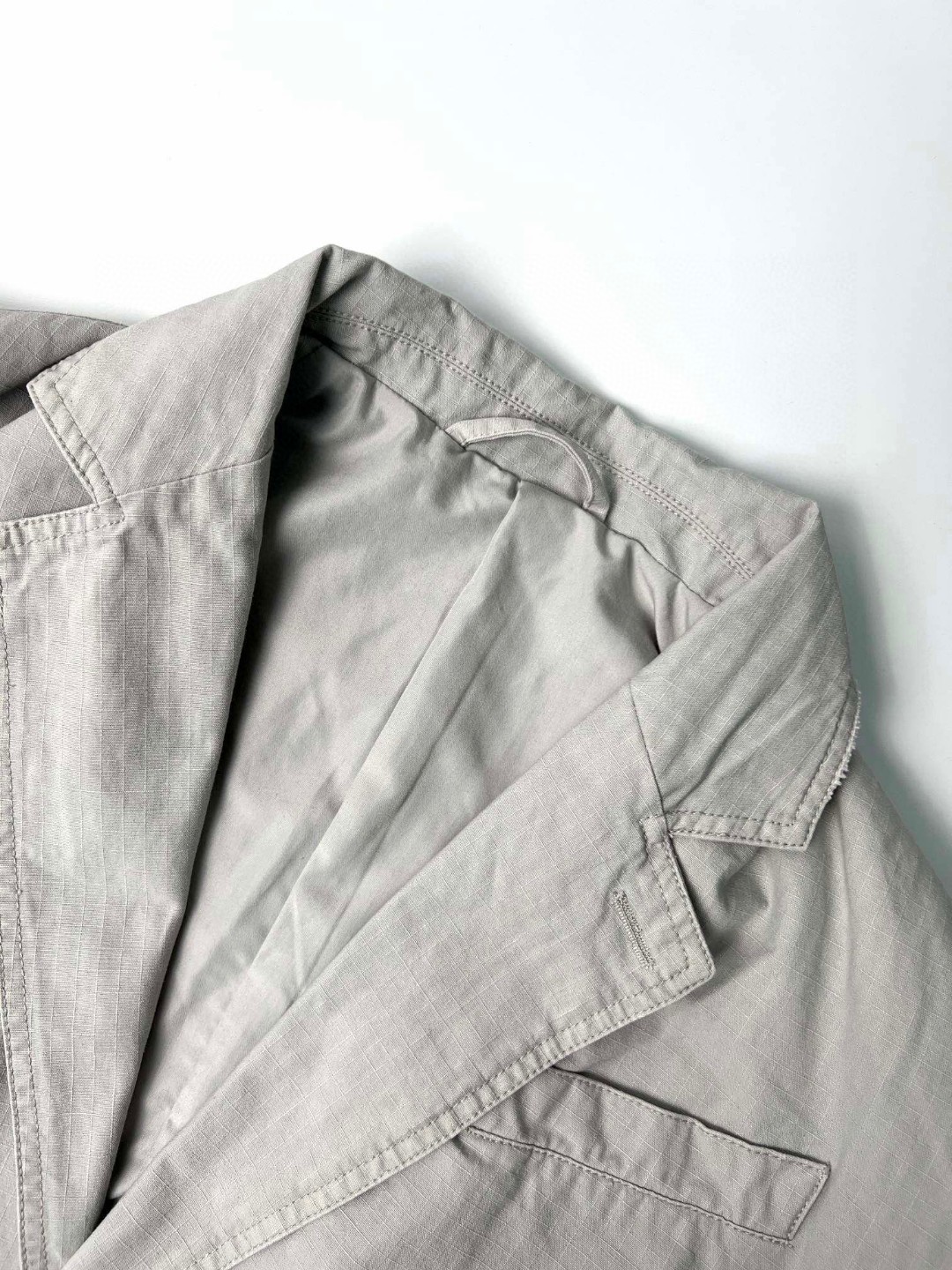 Balenciaga 巴黎世家 格纹袖标西装 外套 长袖 秋冬 灰色 