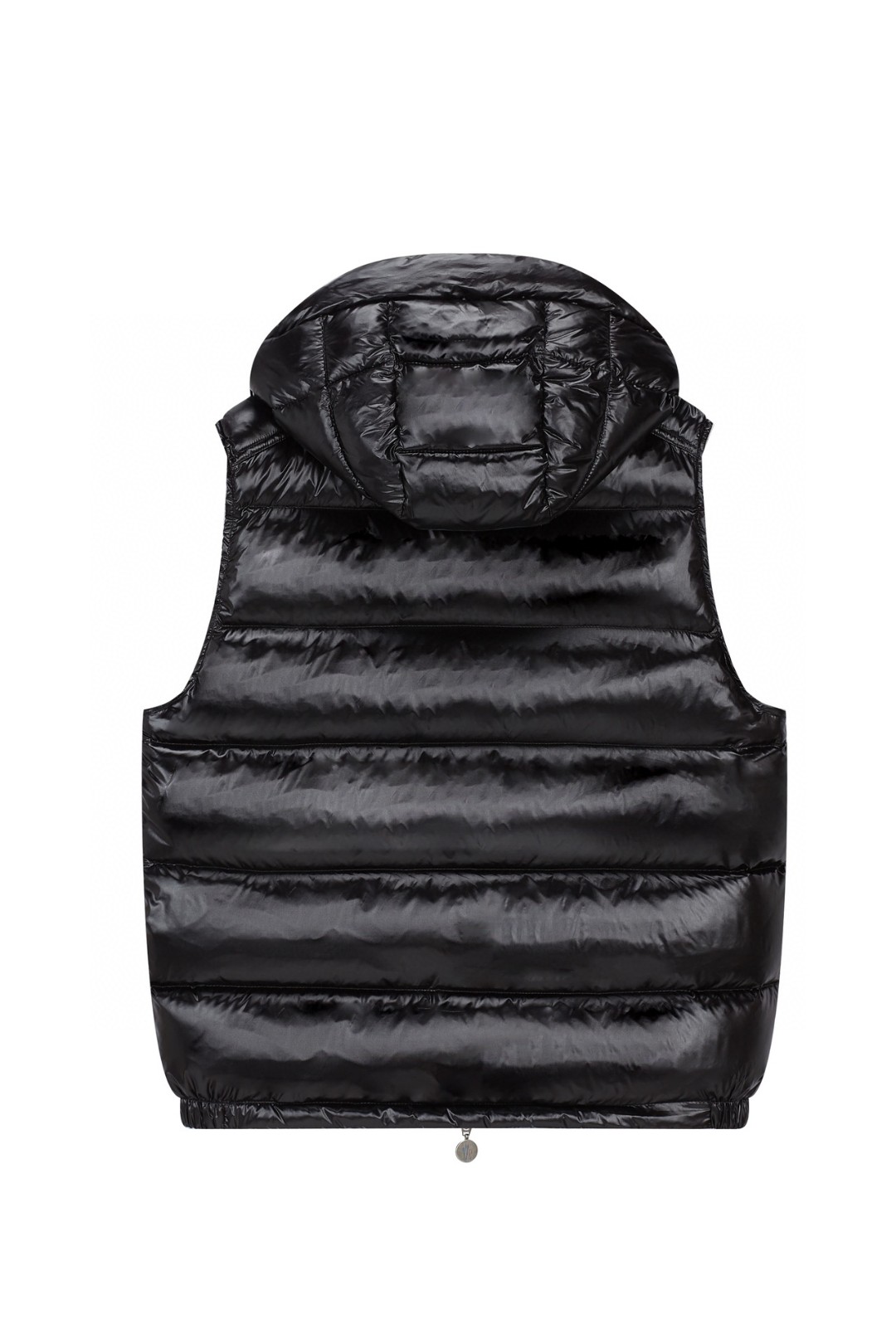 Moncler 蒙口 maya系列 漆面连帽羽绒服 马甲 保暖 外套 黑色 G20911A0015268950999