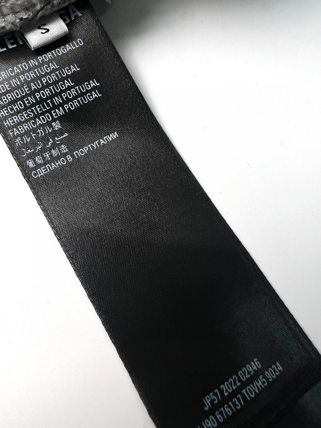 Balenciaga 巴黎世家 涂鸦手绘牛仔裤 长裤 蓝色 745223TNW014012