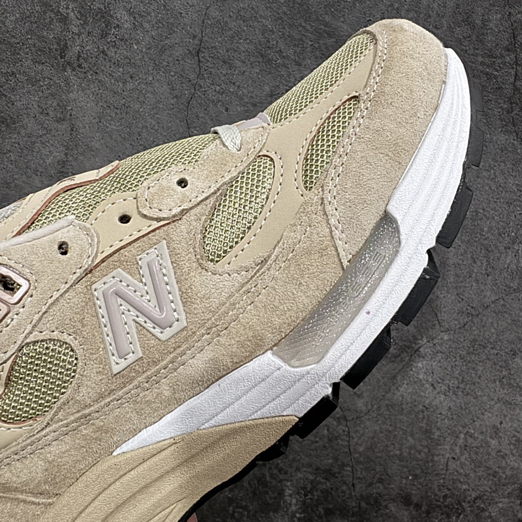 新版  New Balance 992 低筒 复古跑鞋 休闲鞋 运动鞋 男鞋 女鞋 卡其色 M992TN