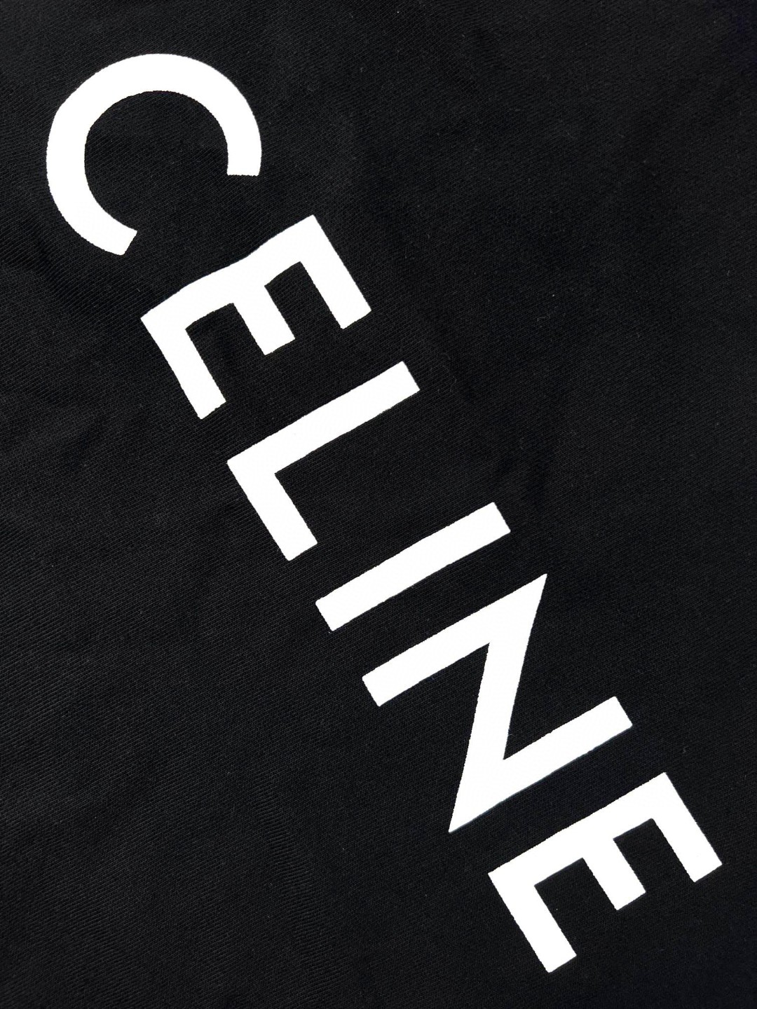 CELINE 赛琳 纯色Logo印花 单排扣提花宽松针织衫 开衫 外套 秋冬款 男女同款 黑色 2Y672670Q-38AW