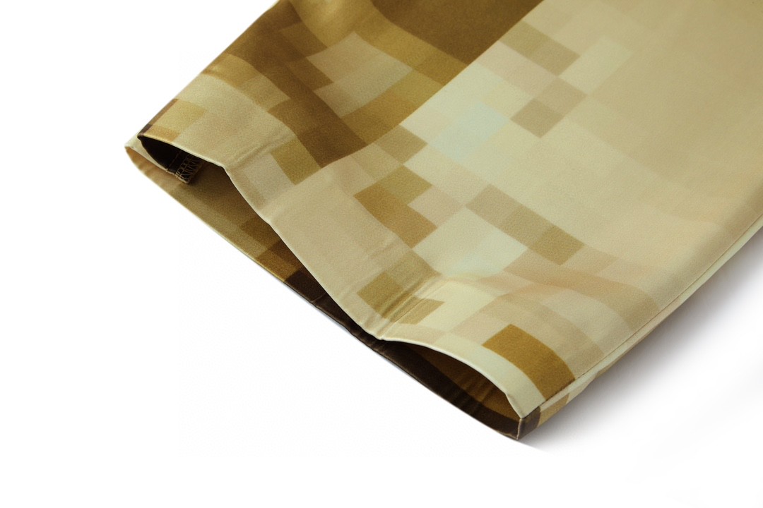 Loewe 罗意威 SS23 二维像素系列 休闲裤 长裤 棕色 S540Y04XEG-3429