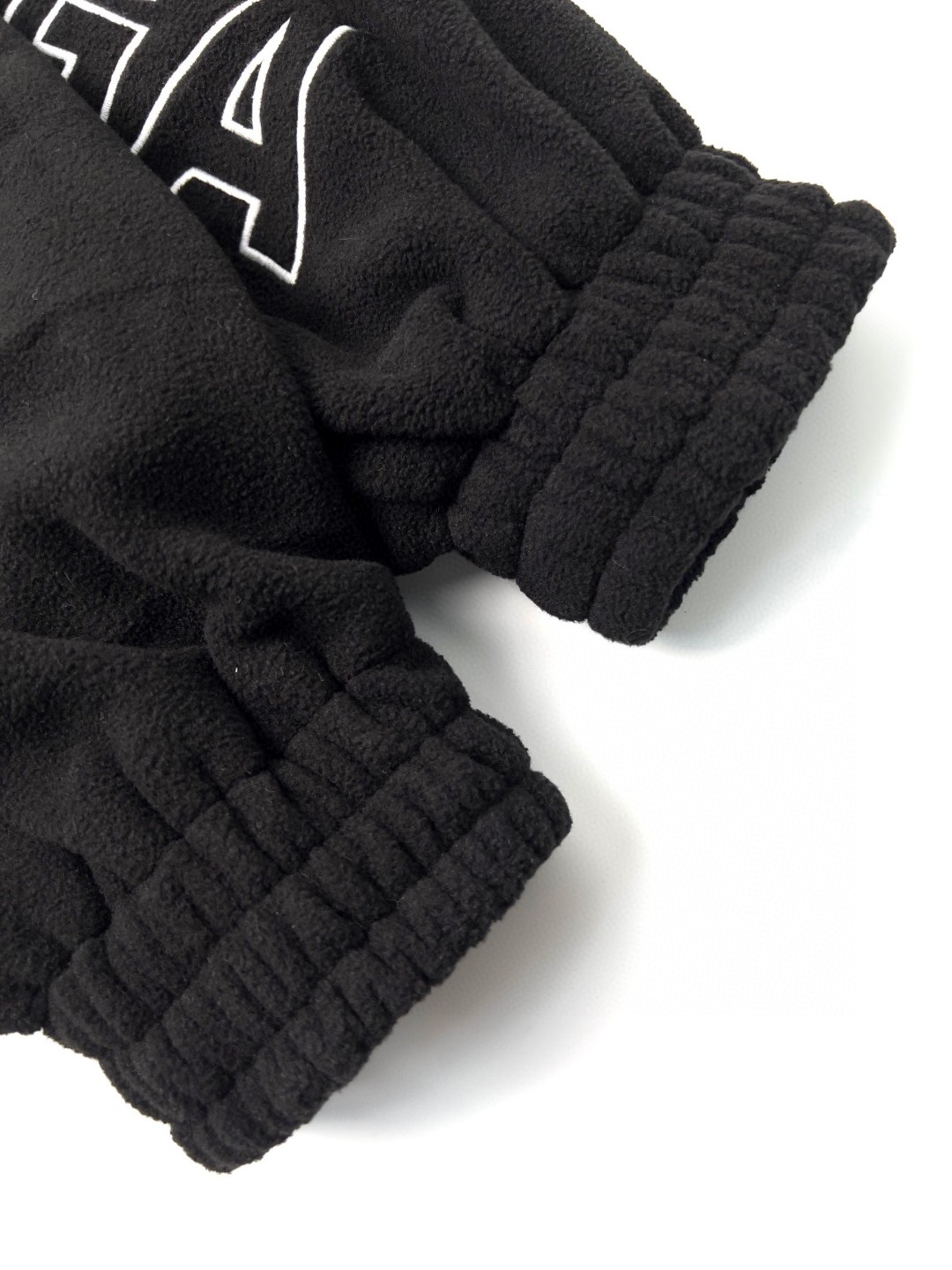 Balenciaga 巴黎世家 SS23 Logo印花立领拉链摇粒绒夹克 长袖 卫衣 外套 男女同款 黑色 755106TJQ321000