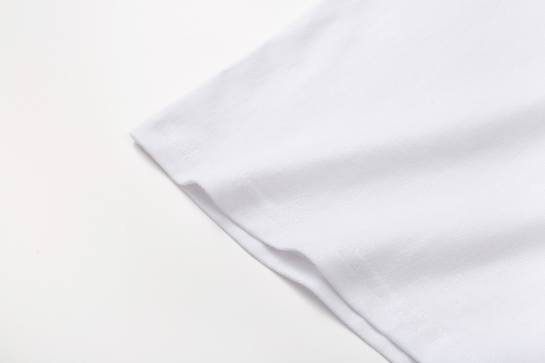 DIOR 迪奥 字母logo印花 圆领 T恤 短袖 夏季 男女同款 白色