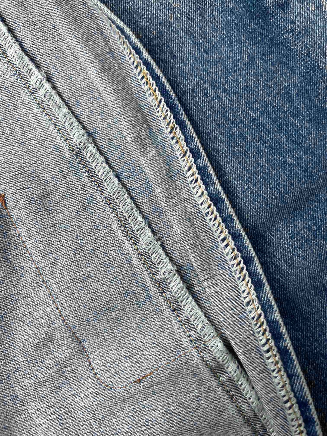 Loewe 罗意威 水洗单宁布Logo贴标 工装夹克 牛仔外套 西装外套 长袖 秋冬 蓝色 H526Y13X07-5970