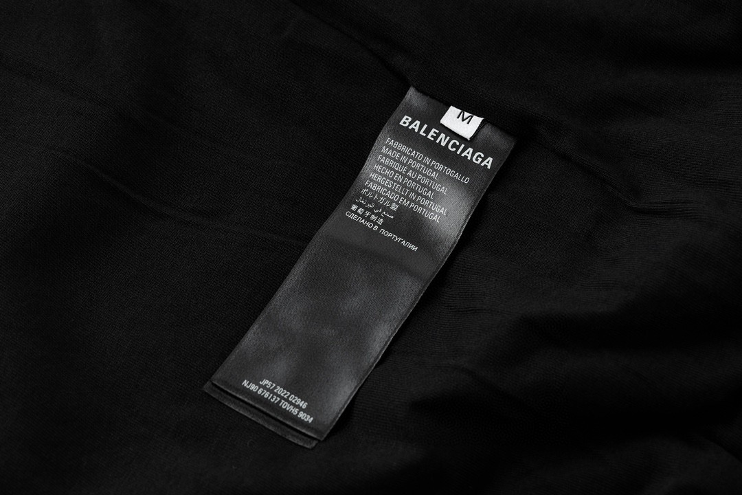 Balenciaga 巴黎世家 FW23 Logo印花拉链摇粒绒夹克 外套 卫衣 长袖 秋冬 黑色 768398TOVV11000