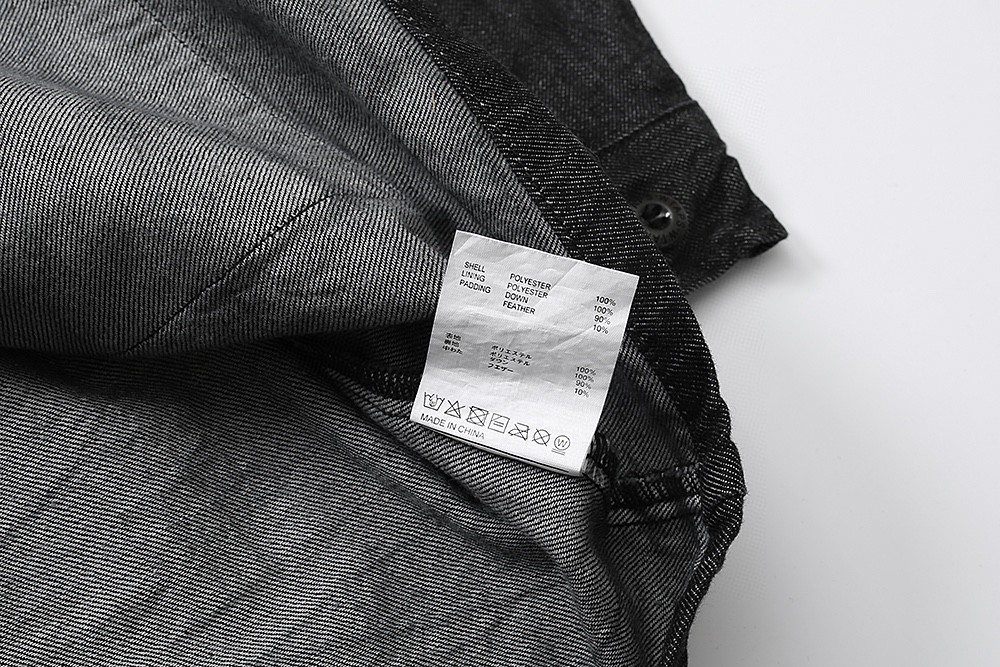 720#MADNESS 后背涂鸦印花工装夹克 牛仔外套 长袖 外套 秋冬 男女同款 黑色