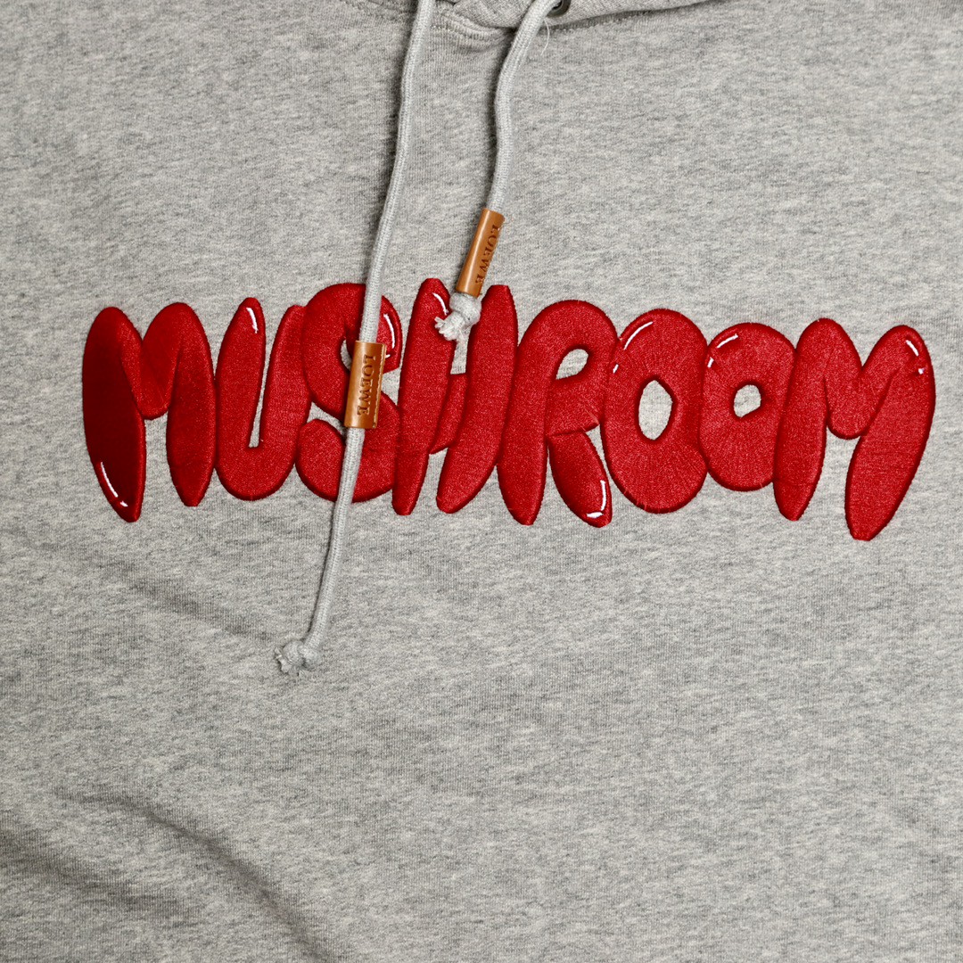 Loewe 罗意威 字母刺绣抽绳连帽卫衣 卫衣 秋冬 灰色 H526Y25X33-1440