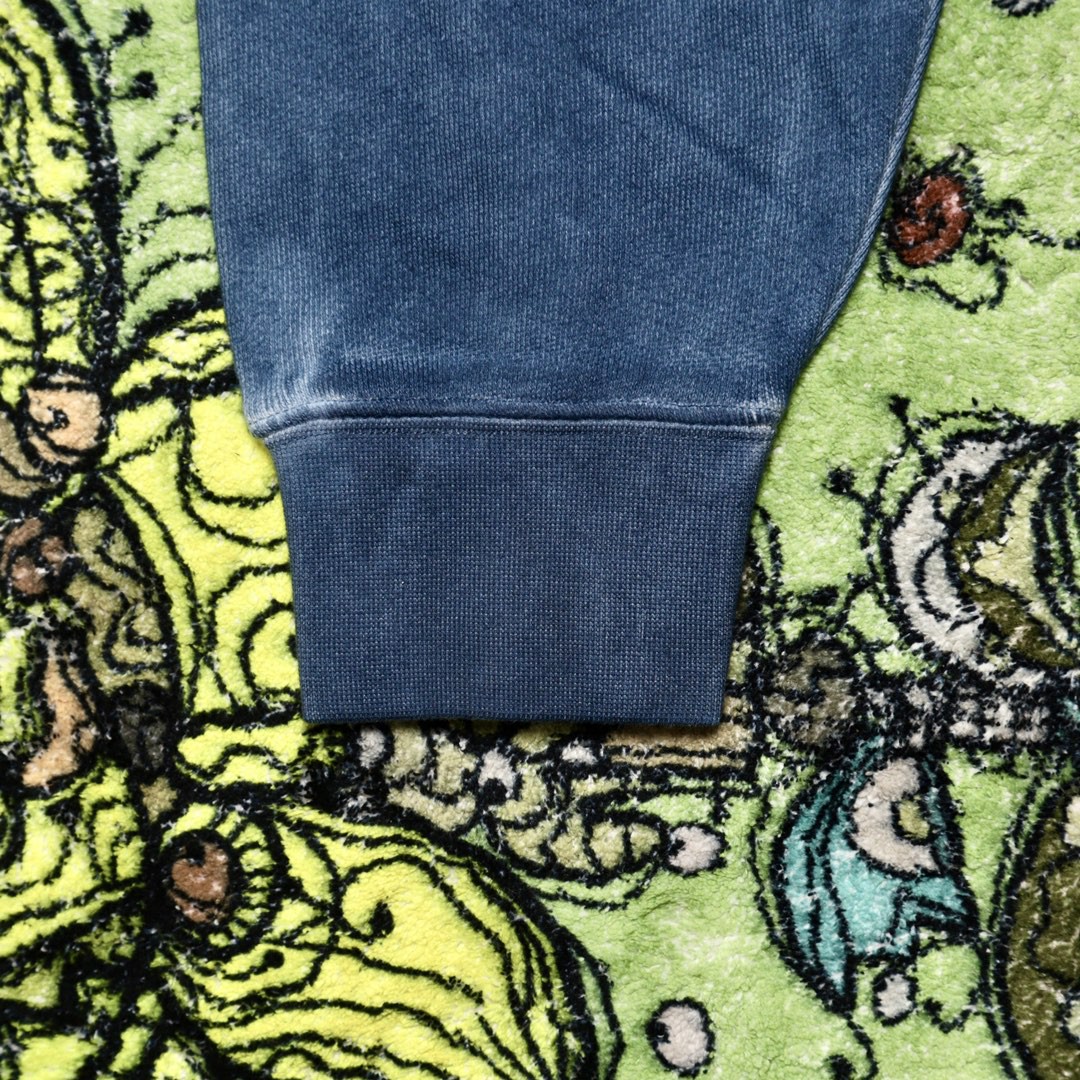 Loewe 罗意威 水洗字母水钻连帽卫衣 卫衣 秋冬 蓝色