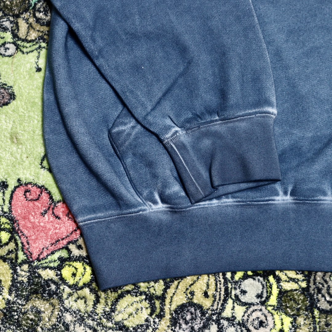 Loewe 罗意威 水洗字母水钻连帽卫衣 卫衣 秋冬 蓝色